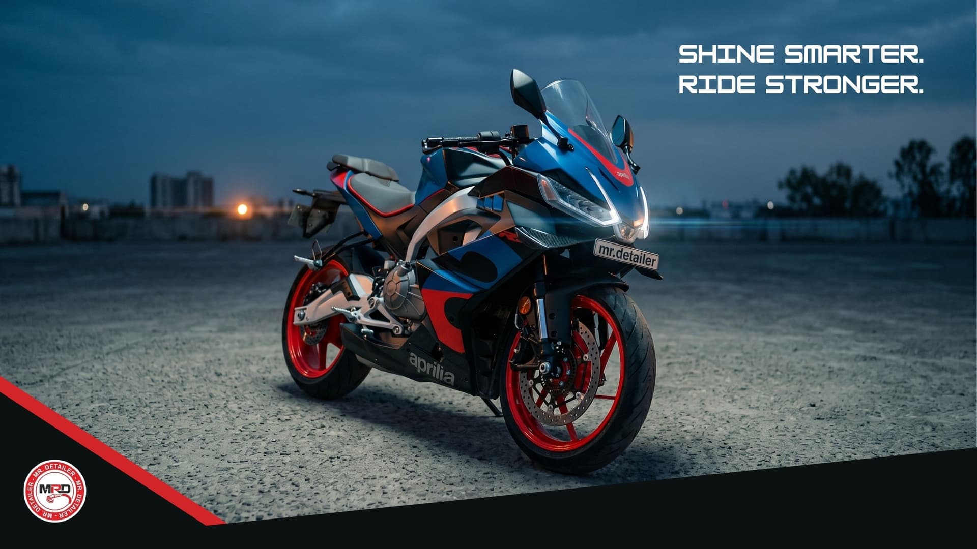 Bike ceramic coating service in Pune — Mr. Detailer